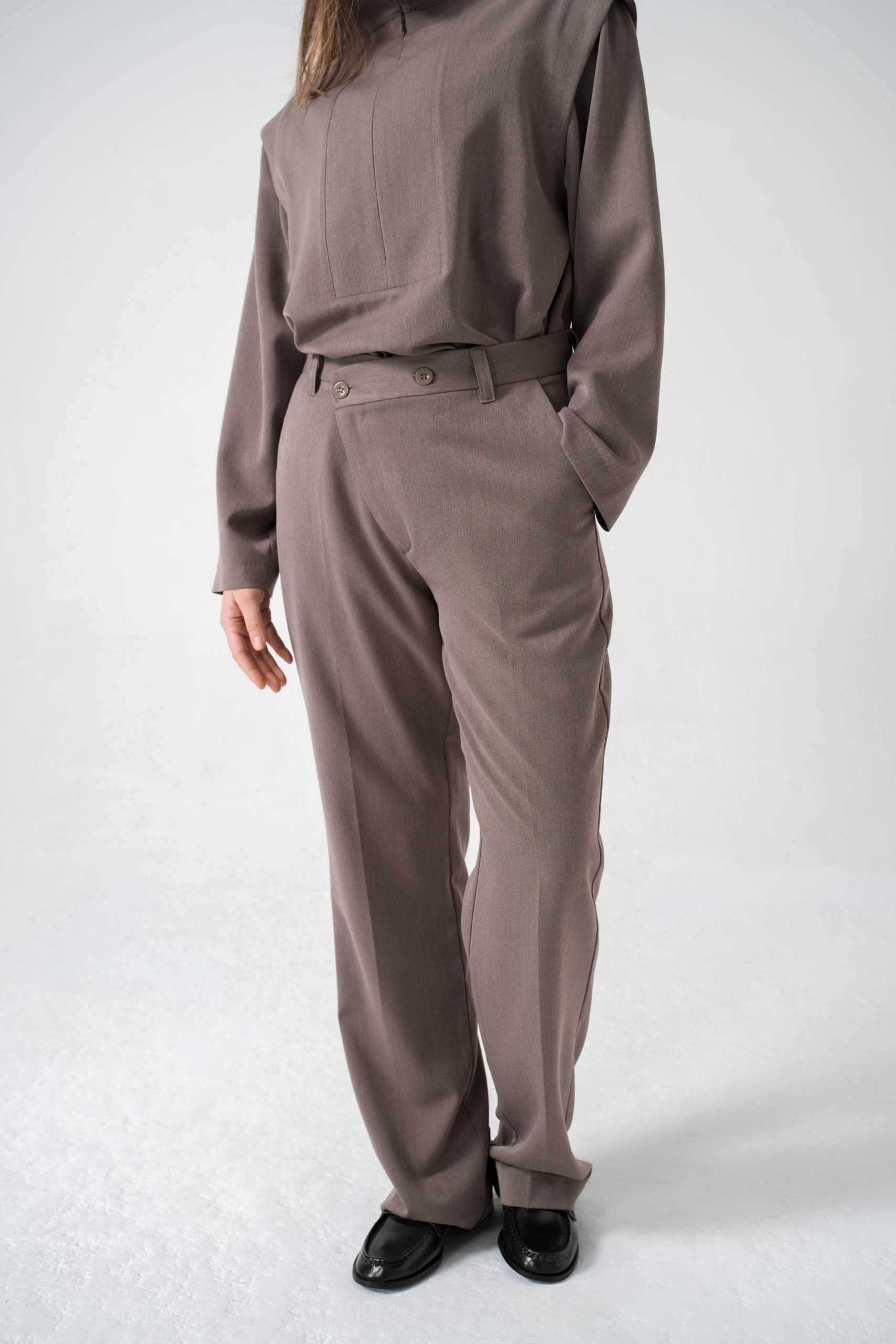 LOIS TROUSERS TAUPE
