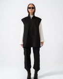 ELORA GILET BLACK - Thumbnail Image 1